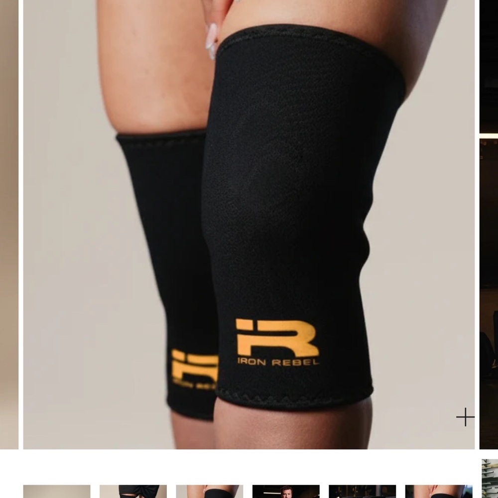 Black Knee Sleeves - Supportive Compression Pair